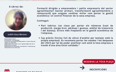 Formació pràctica: Quant em costa produir el meu producte?