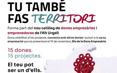 Emprenedoria i empreses liderades per dones a l’Alt Urgell
