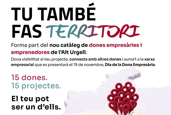 Emprenedoria i empreses liderades per dones a l’Alt Urgell